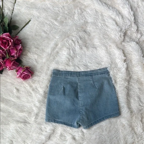 Denim Blue Women's Shorts - Picture 2 of 2
